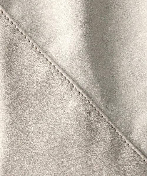 BEAUTY&YOUTH UNITED ARROWS（ビューティーアンドユースユナイテッドアローズ）の「BY コンビソフト タイ ショルダーバッグ（ショルダーバッグ・レディース・ナチュラル/ブラック・FREE）」の6枚目の写真