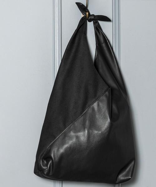 BEAUTY&YOUTH UNITED ARROWS（ビューティーアンドユースユナイテッドアローズ）の「BY コンビソフト タイ ショルダーバッグ（ショルダーバッグ・レディース・ナチュラル/ブラック・FREE）」の12枚目の写真