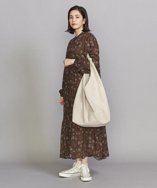 BEAUTY&YOUTH UNITED ARROWS（ビューティーアンドユースユナイテッドアローズ）の「BY コンビソフト タイ ショルダーバッグ（ショルダーバッグ・レディース・ナチュラル/ブラック・FREE）」の13枚目の写真