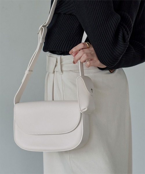 miette（ミエット）の「ミニポーチ付きショルダーバッグ（ショルダーバッグ・レディース・オフホワイト/イエロー/ブルー・FREE）」の14枚目の写真