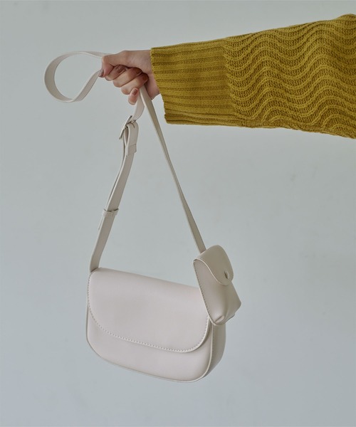 miette（ミエット）の「ミニポーチ付きショルダーバッグ（ショルダーバッグ・レディース・オフホワイト/イエロー/ブルー・FREE）」の12枚目の写真