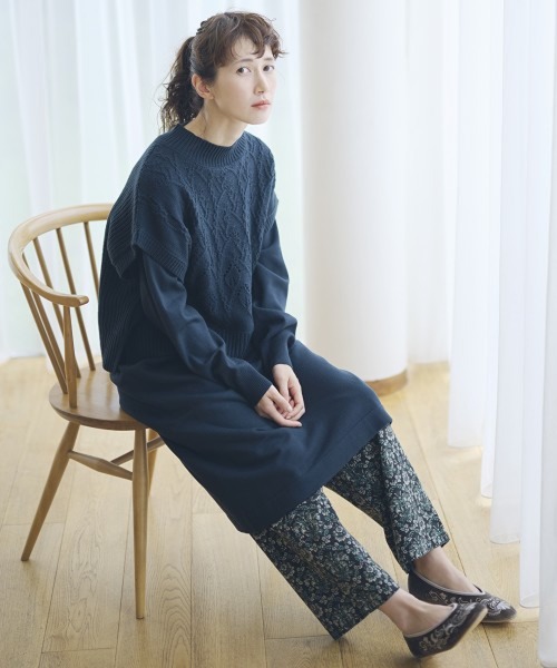 studio CLIP（スタディオクリップ）の「アソートマルシェパンツ（その他パンツ・レディース・アイボリー/その他2/その他3/その他6/その他1/ブラック/その他4/その他5/イエロー/その他7/グリーン/その他8・FREE）」の7枚目の写真