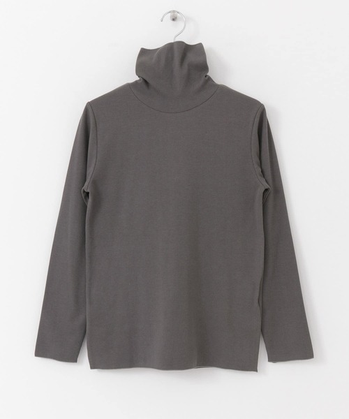 URBAN RESEARCH DOORS(アーバンリサーチドアーズ)の「『UR TECH』テレコタートルネックTシャツ(Tシャツ/カットソー・レディース・チャコールグレー/ライトグレー/オフホワイト・ONE)」の21枚目の写真