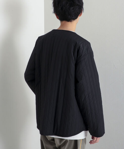 GLOSTER(グロスター)の「【GLOSTER/グロスター】ミリタリーキルティングショートライナー(その他アウター・メンズ・ベージュ/オリーブ/ブラック・MEDIUM)」の22枚目の写真