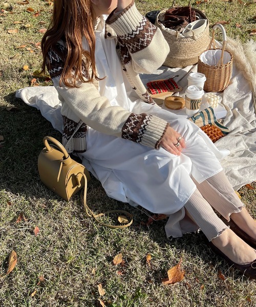 apres jour clair(アプレジュールクレア)の「【apres jour clair】シャツワンピース(ワンピース・レディース・オフホワイト/ライトベージュ・X-LARGE/フリー)」の16枚目の写真
