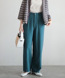 NOMBRE IMPAIR | ラミーコットンツイル　ストレートパンツ(その他パンツ)