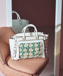 & chouette | ※再入荷※《推し事バッグ》クリアポケット付きトートバッグ(ハンドバッグ)