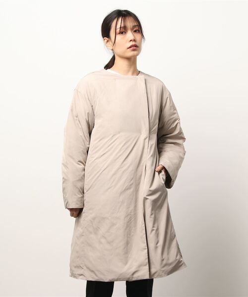 Te chichi（テチチ）の「LOFTECH中綿ロングコート（その他アウター・レディース・ブラック/ベージュ/チャコール・SMALL/MEDIUM）」の8枚目の写真