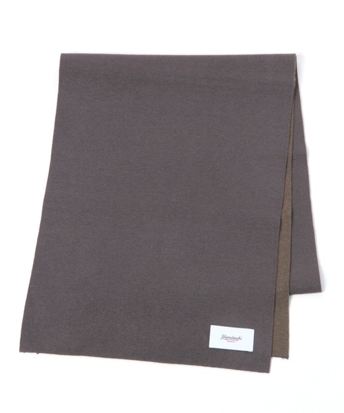 GLOBAL WORK（グローバルワーク）の「ヤミツキニットマフラー/229681（マフラー・メンズ・チャコールグレー/ネイビー/ライトベージュ・FREE）」の6枚目の写真