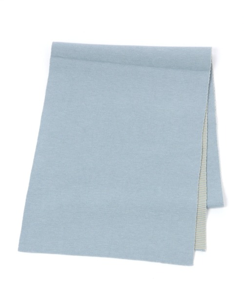 GLOBAL WORK（グローバルワーク）の「ヤミツキニットマフラー/229681（マフラー・メンズ・チャコールグレー/ネイビー/ライトベージュ・FREE）」の10枚目の写真