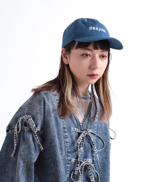 RNA(アールエヌエー)の「E4837 キャンバスCAP(キャップ・レディース・ブラック/ブルー/キャメル・FREE)」の16枚目の写真