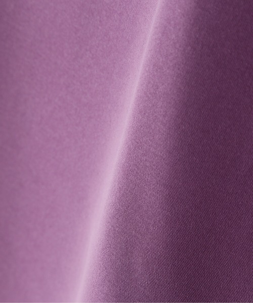 N.（N. Natural Beauty Basic）（エヌエヌナチュラルビューティーベーシック）の「◆配色ステッチラップ風プリーツスカート（スカート・レディース・オフホワイト/ライトグリーン/パープル・MEDIUM）」の22枚目の写真