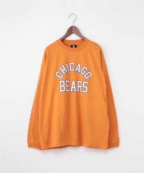 NFL（ナショナルフットボールリーグ　）の「【NFL×niko and ...】コラボロンＴ（Tシャツ/カットソー・メンズ・ライトグレー/ブラック/ネイビー/レッド/オレンジ/グリーン・MEDIUM/LARGE）」の6枚目の写真