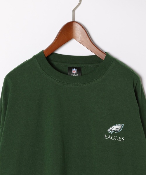 NFL（ナショナルフットボールリーグ　）の「【NFL×niko and ...】コラボロンＴ（Tシャツ/カットソー・メンズ・ライトグレー/ブラック/ネイビー/レッド/オレンジ/グリーン・MEDIUM/LARGE）」の10枚目の写真