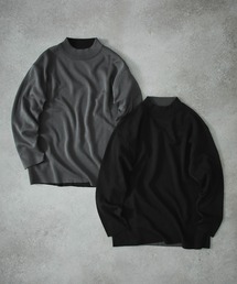 PUBLIC TOKYO | 【洗える】極くるりモックネックニット/2WAYリバーシブル(ニット/セーター)