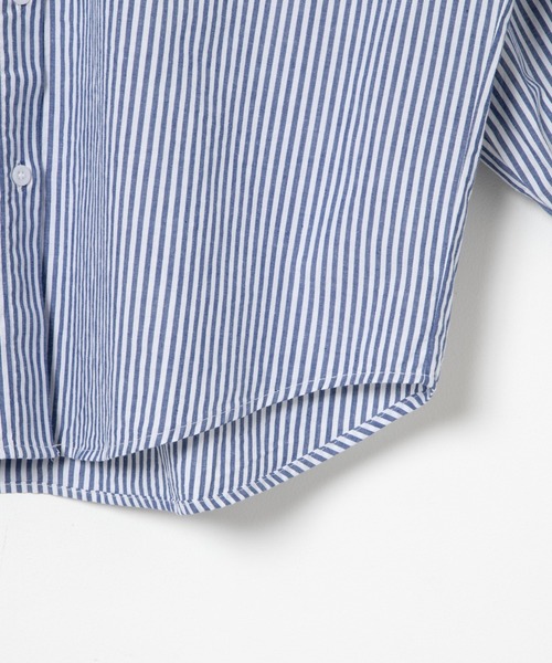 WEGO(ウィゴー)の「WEGO/ボリュームスリーブBIGシャツ(シャツ/ブラウス・レディース・その他1/グリーン系その他4/ブルー系その他4/ホワイト・FREE)」の14枚目の写真