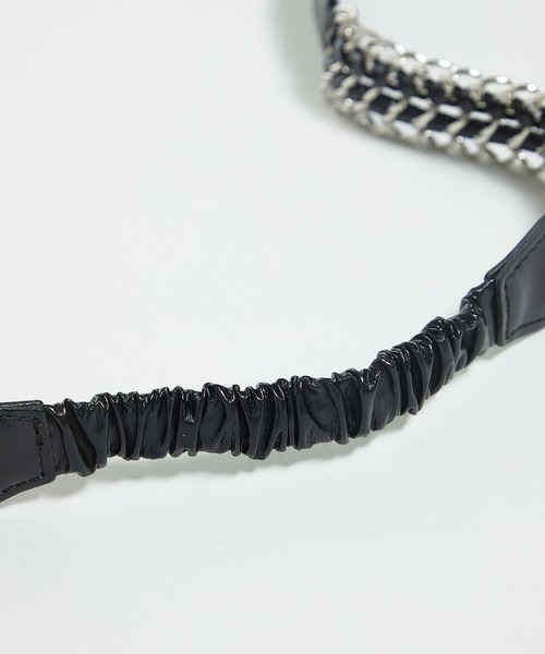 TOGA PULLA（トーガ　プルラ）の「【TOGA PULLA/トーガプルラ】ウェスタンチェーンベルト TP21-AH265（ベルト・レディース・ホワイト/ブラック/グリーン・FREE）」の11枚目の写真