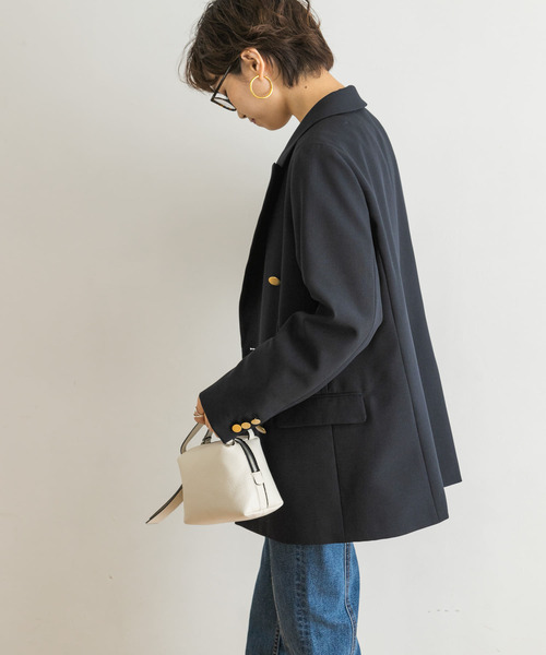 極美品　URBAN RESEARCH ダブルブレストブレザージャケット 金ボタン セール】『2サイズ展開』ダブルブレストブレザージャケット