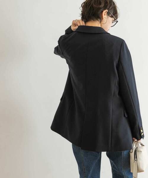 URBAN RESEARCH（アーバンリサーチ）の「ダブルブレストブレザージャケット（その他アウター・レディース・ネイビー・38/36）」の7枚目の写真