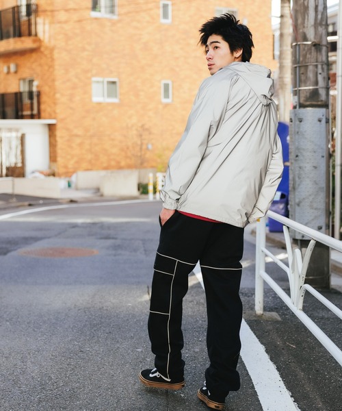 PLEASURES（プレジャー）の「PLEASURES/プレジャーズ ORACLE CARGO SWEATPANT カーゴ スウェットパンツ リフレクター ストリート（カーゴパンツ・メンズ・ブラック/グリーン・L/XL/M）」の12枚目の写真