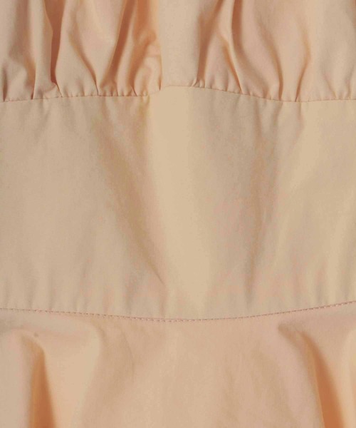 31 Sons de mode（トランテアン　ソン　ドゥ　モード）の「バックリボンペプラムブラウス（シャツ/ブラウス・レディース・ローズ/オフホワイト/イエロー・36）」の8枚目の写真