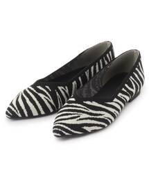 OPAQUE.CLIP | アーモンドトゥニットパンプス(パンプス)