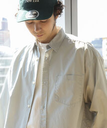 B:MING by BEAMS | B:MING by BEAMS / ニュービンテージ オゾンウォッシュ ワイドフィットシャツ(シャツ/ブラウス)