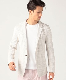 NICOLE CLUB FOR MEN | ハニカムジャカードカーデジャケット(その他アウター)