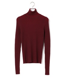 【Allege.】Wide Rib Turtleneck Knit