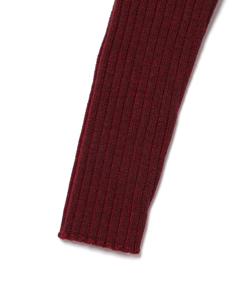 ALLEGE(アレッジ)の「【Allege.】Wide Rib Turtleneck Knit(ニット/セーター・レディース・レッド系その他/サックスブルー・1)」の7枚目の写真