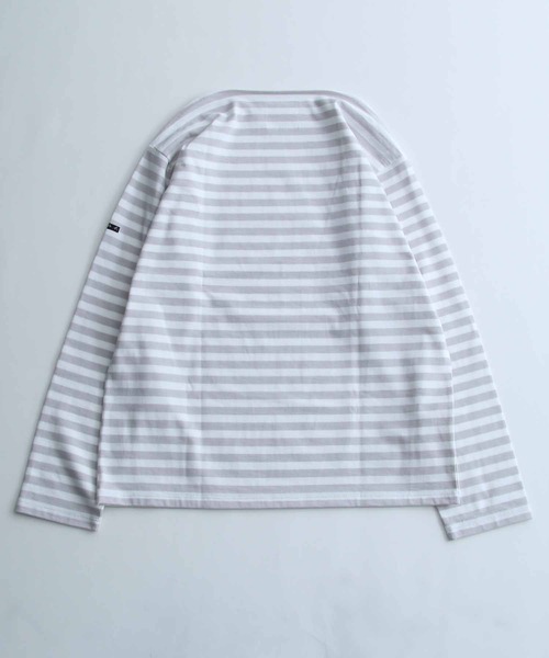 agnes b.（アニエスベー）の「【agnes b. pour ADAM ET ROPE'】ロングスリーブボーダーＴシャツ（Tシャツ/カットソー・メンズ・ピンク/グリーン/オレンジ/グレー/ネイビー/ブルー・L/XL）」の7枚目の写真