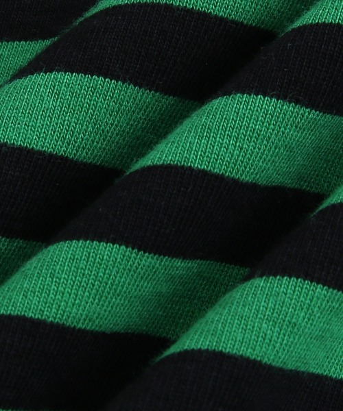 agnes b.（アニエスベー）の「【agnes b. pour ADAM ET ROPE'】ロングスリーブボーダーＴシャツ（Tシャツ/カットソー・メンズ・ピンク/グリーン/オレンジ/グレー/ネイビー/ブルー・L/XL）」の12枚目の写真