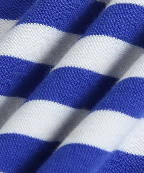 agnes b.（アニエスベー）の「【agnes b. pour ADAM ET ROPE'】ロングスリーブボーダーＴシャツ（Tシャツ/カットソー・メンズ・ピンク/グリーン/オレンジ/グレー/ネイビー/ブルー・L/XL）」の14枚目の写真