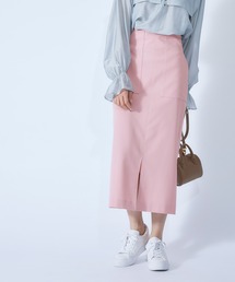 【秋にも使える】ポケット付きタイトスカート/22SS