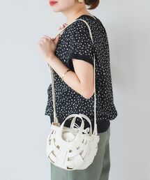 le.coeur blanc | ハーフムーンメッシュ2WAYショルダー(ショルダーバッグ)