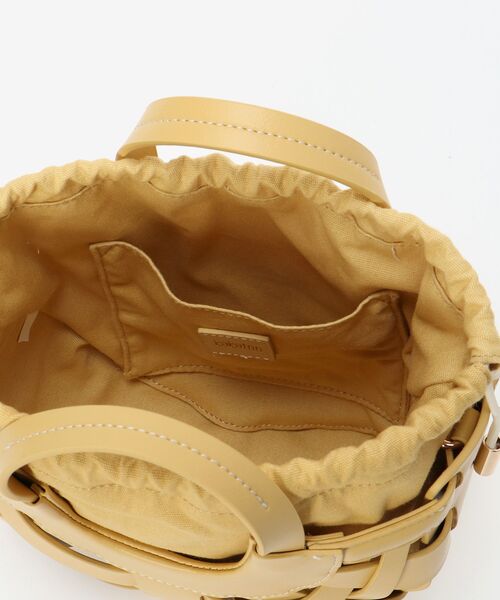 le.coeur blanc（ルクールブラン）の「ハーフムーンメッシュ2WAYショルダー（ショルダーバッグ・レディース・アイボリー/イエロー/グリーン・FREE）」の12枚目の写真