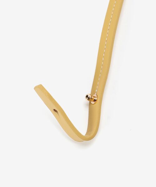 le.coeur blanc（ルクールブラン）の「ハーフムーンメッシュ2WAYショルダー（ショルダーバッグ・レディース・アイボリー/イエロー/グリーン・FREE）」の5枚目の写真