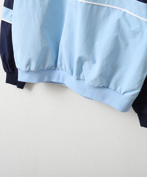 ZIP FIVE（ジップファイブ）の「【loot box】 切替カレッジロゴ　ナイロンプルオーバー（その他トップス・レディース・ブルーグリーン/ネイビー系/ネイビー系1/イエロー系・MEDIUM/LARGE）」の22枚目の写真