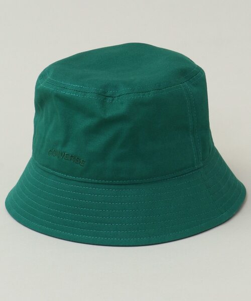 CONVERSE TOKYO(コンバーストウキョウ)の「TOKYOツイルバケットハット(ハット・レディース・チャコールグレー/ブラック/オレンジ/グリーン/アイボリー・SMALL/LARGE)」の5枚目の写真