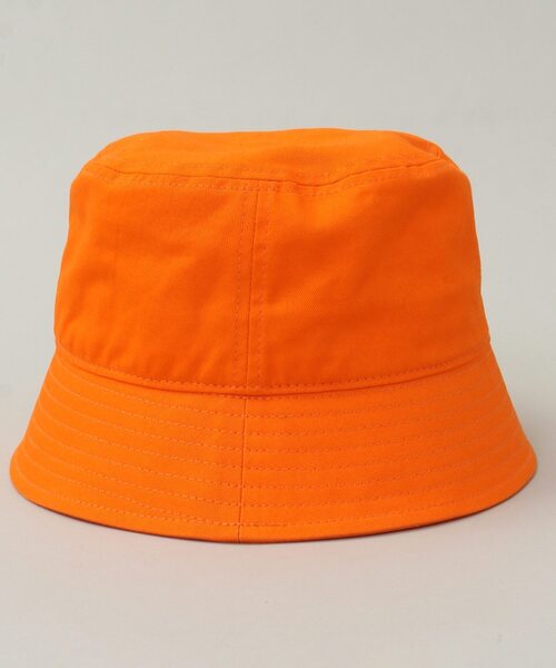 CONVERSE TOKYO(コンバーストウキョウ)の「TOKYOツイルバケットハット(ハット・レディース・チャコールグレー/ブラック/オレンジ/グリーン/アイボリー・SMALL/LARGE)」の6枚目の写真