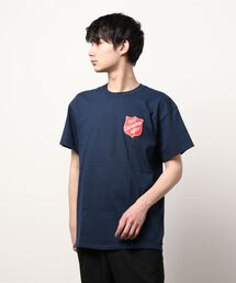 【THE SALVATION ARMY】（UN）T-SHIRT WITH SHIELD FRONT&BACK