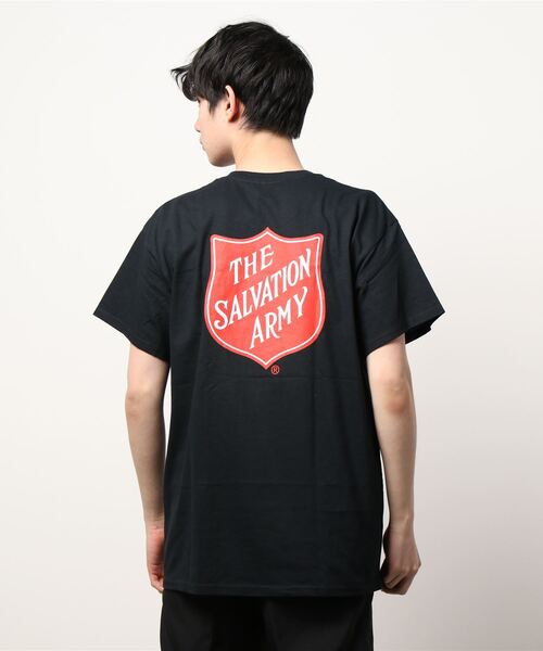 PARKS TOKYO SELECT（パークストウキョウセレクト）の「【THE SALVATION ARMY】（UN）T-SHIRT WITH SHIELD FRONT&BACK（Tシャツ/カットソー・メンズ・ホワイト/ブラック/ネイビー・MEDIUM/X-LARGE/LARGE）」の7枚目の写真