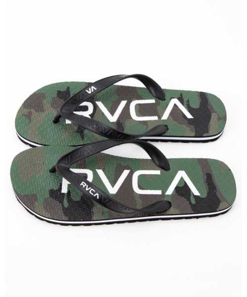 RVCA（ルーカ）の「RVCA メンズ  TRENCHTOWN SANDALS I サンダル【2022年春夏モデル】/ルーカビーサン(ビーチサンダル)（サンダル・メンズ・ネイビー/ブラック/キャメル・10/7/8/9）」の5枚目の写真