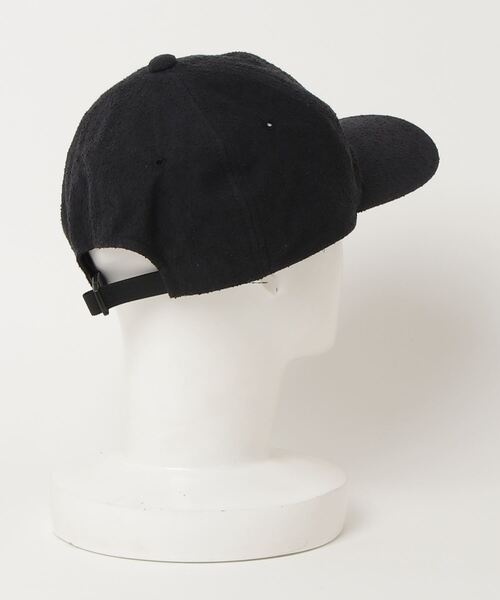 meanswhile(ミーンズワイル)の「meanswhile / ミーンズワイル Imitation Suede 6Panel Cap イミテーションスウェード6パネルキャップ MW-HT22103(キャップ・メンズ・ブラック・FREE)」の2枚目の写真