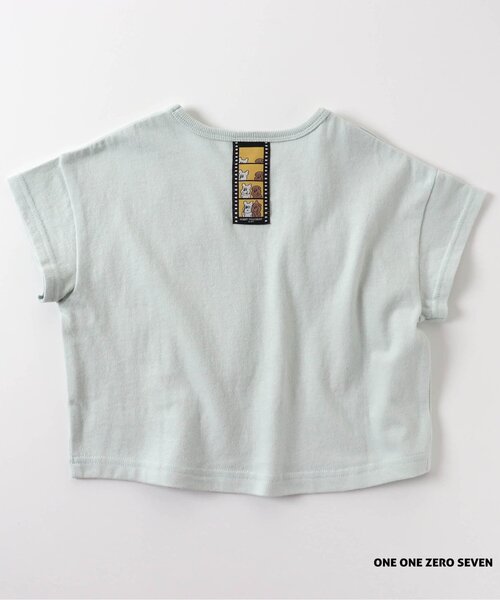 apres les cours(アプレレクール)の「1107 NIPPONツアー イラストTシャツ(Tシャツ/カットソー・キッズ・オレンジ/ミント/オフホワイト/ピンク・100/120/130/90/110/80)」の9枚目の写真