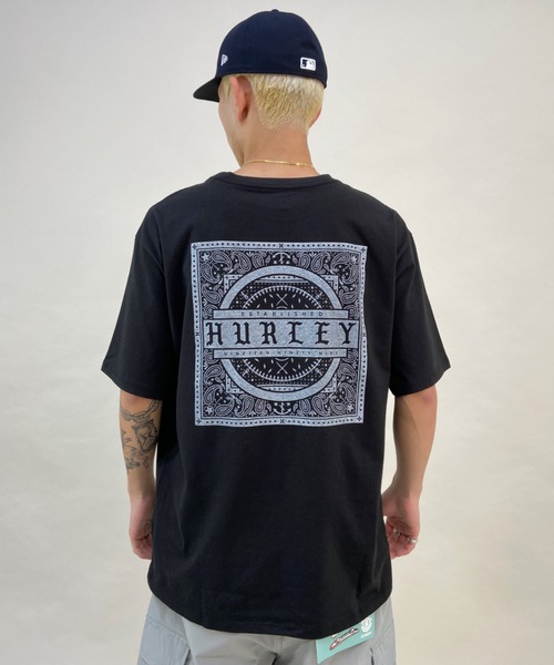 Hurley (ハーレー)の「【ムラサキスポーツ別注】Hurley/ハーレー ルーズシルエット バンダナ柄 バックプリントTシャツ MSS2200048(Tシャツ/カットソー・メンズ・ブラック/グレー/ホワイト・L/M/S)」の21枚目の写真