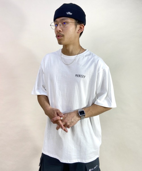 Hurley (ハーレー)の「【ムラサキスポーツ別注】Hurley/ハーレー ルーズシルエット バンダナ柄 バックプリントTシャツ MSS2200048(Tシャツ/カットソー・メンズ・ブラック/グレー/ホワイト・L/M/S)」の12枚目の写真