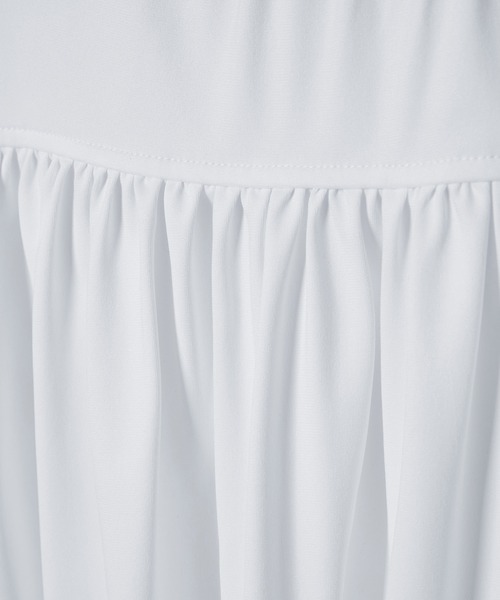 ADAM ET ROPE'（アダムエロペ）の「ドロストスリーブカーディガン（カーディガン/ボレロ・レディース・ホワイト/ブラック/ピンク/ライトグリーン・FREE）」の10枚目の写真