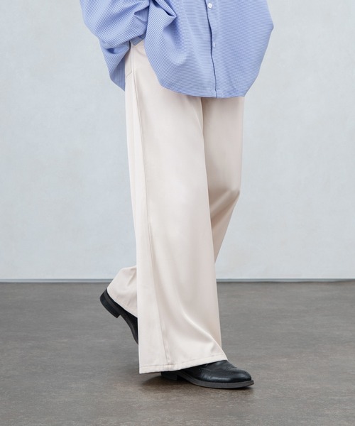 kutir（クティール）の「ワイドフレアパンツ（その他パンツ・メンズ・オフホワイト/グリーン/マスタード・SMALL/MEDIUM/LARGE）」の8枚目の写真