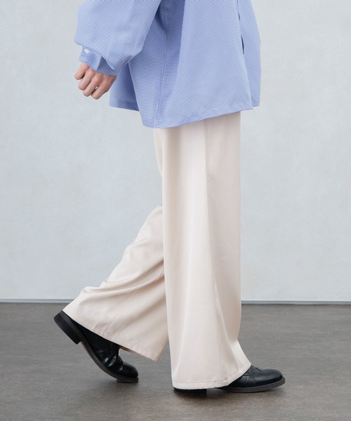 kutir（クティール）の「ワイドフレアパンツ（その他パンツ・メンズ・オフホワイト/グリーン/マスタード・SMALL/MEDIUM/LARGE）」の9枚目の写真